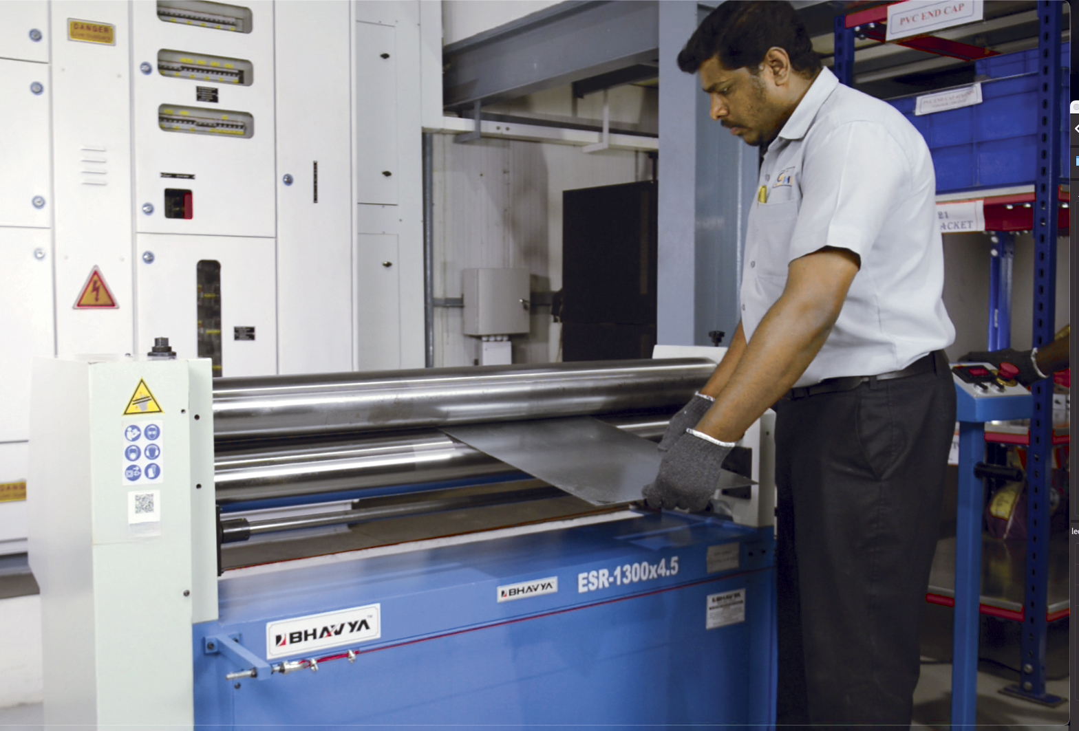 Assymetrical Roll Bending Machine
